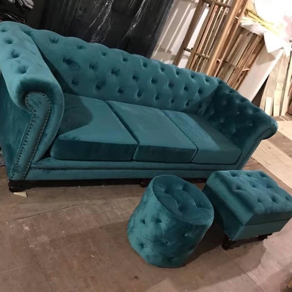  Ghế sofa tân cổ điển dài 1m6 SFNASA39