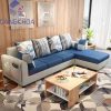 Ghế sofa nỉ phong cách hiện đại – SFDK27 giá rẻ nhất Hà Nội