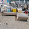 Xưởng sản xuất sofa nỉ chữ L – SFDK49 giá rẻ nhất Hà Nội